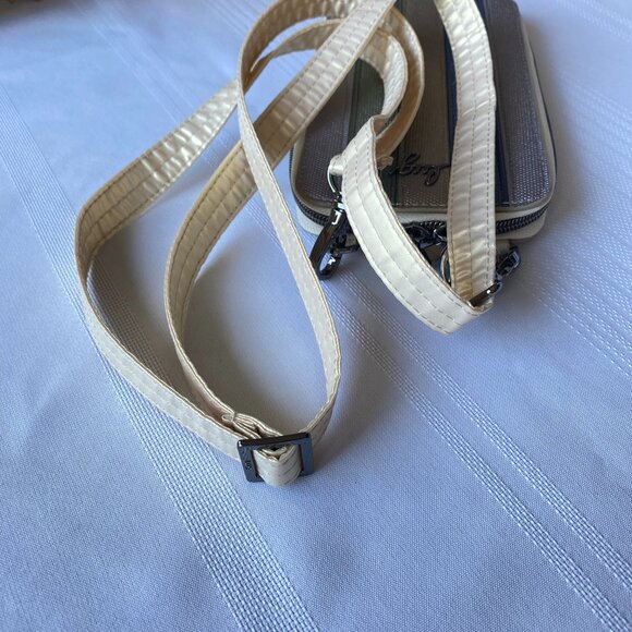 Lug Pike RFID Panelled Metallics Crossbody Bag - Picture 10 of 13